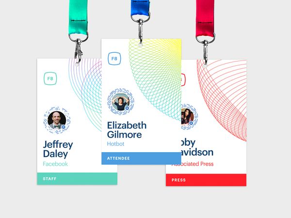 F8 Event Badges by Elizabeth Gilmore - Dribbble