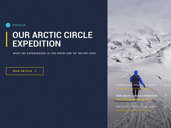 WordPress News Header by ThemePunch