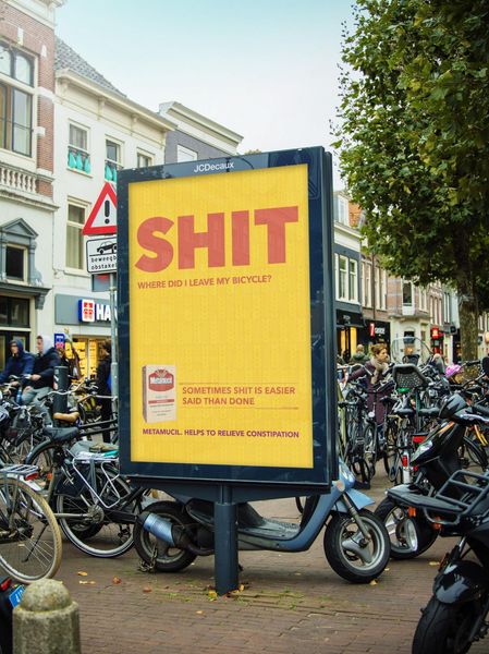 Metamucil: Shit! - Bicycle | Ads of the World™