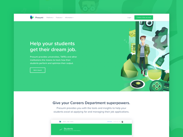 Presumi for Universities by Hayden Bleasel - Dribbble