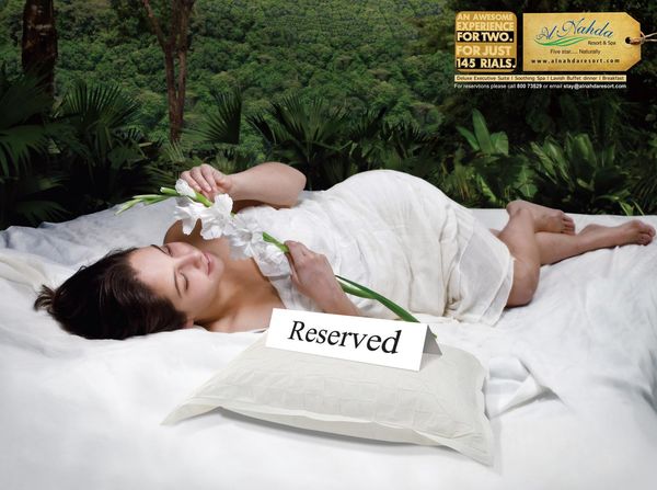 Al Nahda Resort & Spa Print Advert By FP7: Bed | Ads of the World™