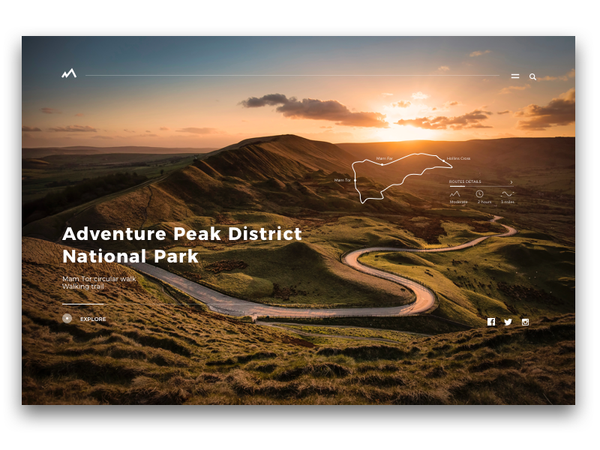 Travel Exploration : Peak District by Alex Salicki - Dribbble