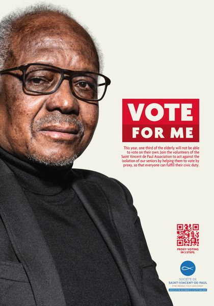 Saint-Vincent-de-Paul Society: VOTE FOR ME!! • Ads of the World™ | Part of The Clio Network