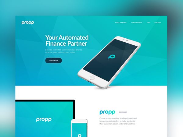 Propp UI by Olly Sorsby - Dribbble