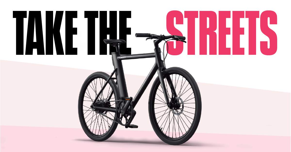Electric Bike for Urban Riders – COWBOY