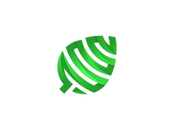 Leaf layers logo by abdullah abbas - Dribbble