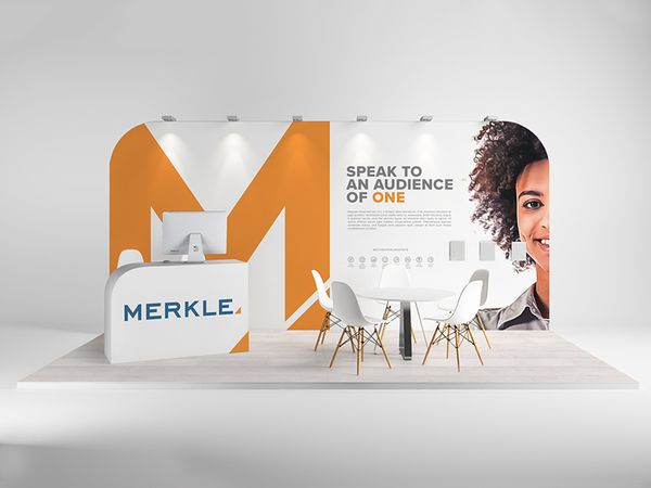 Merkle 2019 Trade show Booth Concept by Jason Eitemiller on Dribbble
