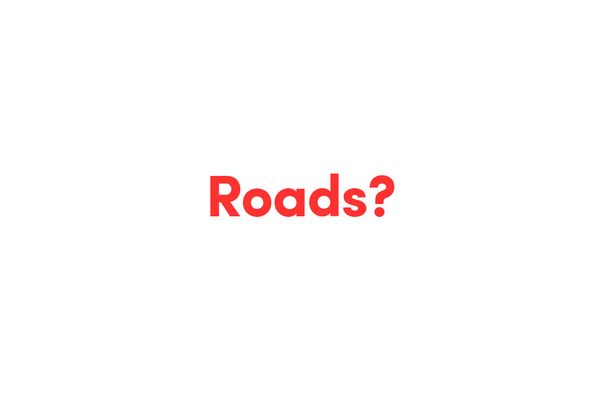 Roads? We Don't Need Roads! — Research