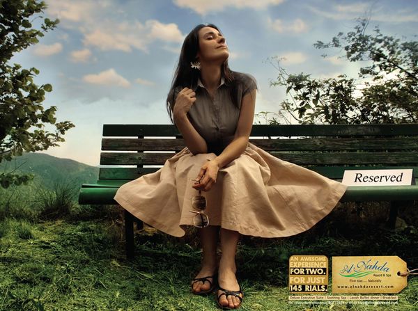 Al Nahda Resort & Spa Print Advert By FP7: Bench | Ads of the World™