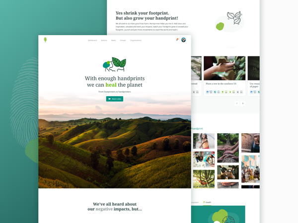 Handprinter | How it works by eleken on Dribbble