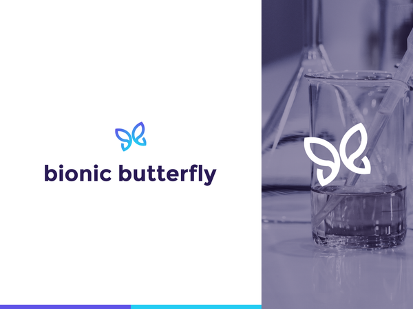Bionic Butterfly Logo Design by Oleg Coada on Dribbble