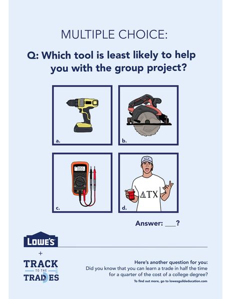 Lowe's: Pop Quiz • Ads of the World™ | Part of The Clio Network