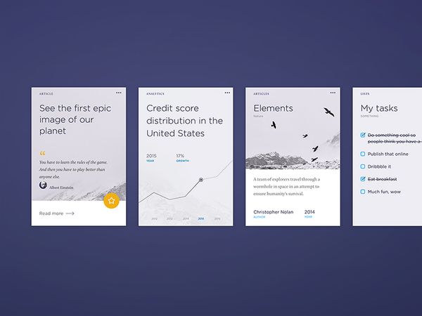 Cards by Ante Matijaca