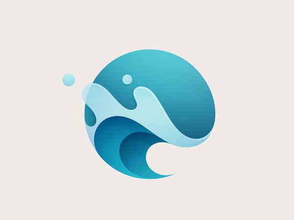 Wave by Yoga Perdana - Logo Designer on Dribbble