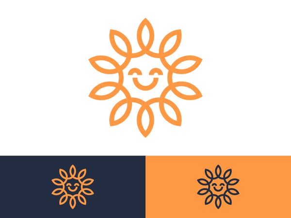 Smiley Sun by Trevor Basset - Dribbble