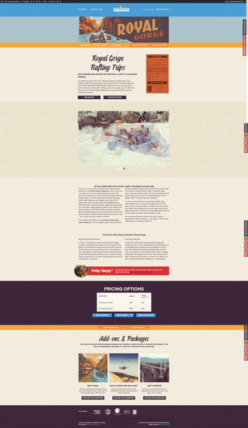 Royal Gorge Rafting | White Water Rafting Royal Gorge | Raft Echo