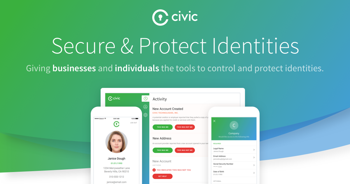 Civic Identity Verification | Secure & Protect Identities