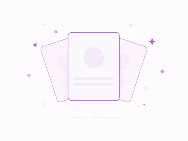 Cards (Animated) by Giuliano Di Pace - Dribbble