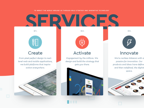 Engage 2017 Services by Shane Helm - Dribbble