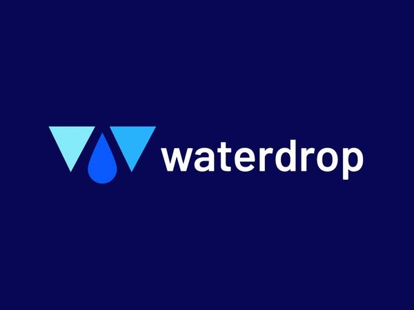 Waterdrop by Sumesh | Logo Designer on Dribbble