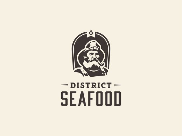 Seafood: Logo One by Val Waters on Dribbble