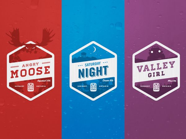 Stack Brewery Labels by Andrew Knapp - Dribbble