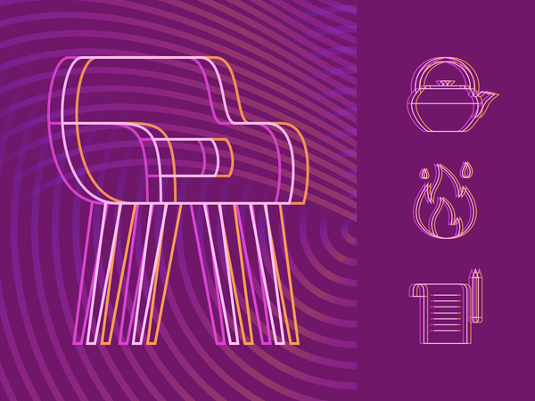 Out of focus icons by Mel Shields on Dribbble