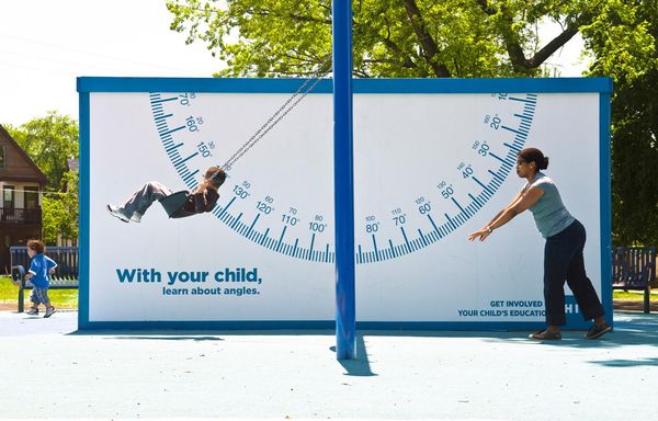 HIP Outdoor Advert By Cramer-Krasselt: Sign swing | Ads of the World™