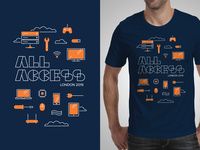 All Access Tee by Luke Etheridge for Spiceworks on Dribbble