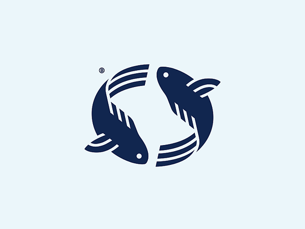 Fish mark by Vadim Korotkov on Dribbble