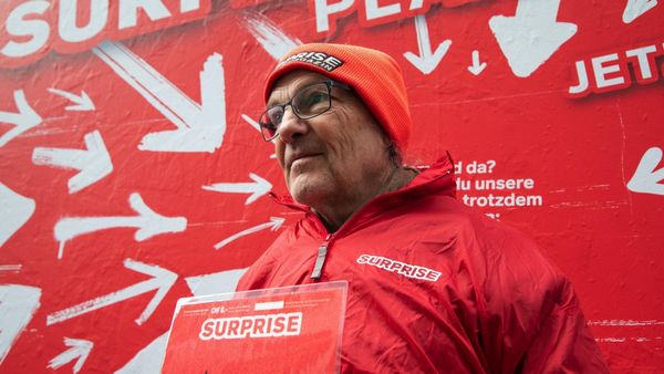 Surprise: A billboard for a good cause