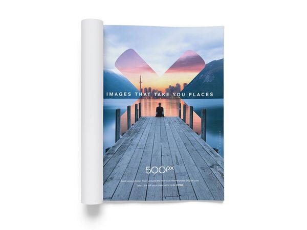 500px Ad Work by Focus Lab - Dribbble