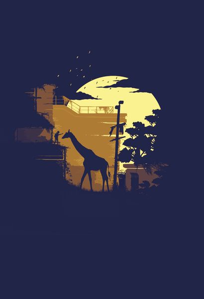 Dribbble - Giraffe.jpg by Brandon Meier