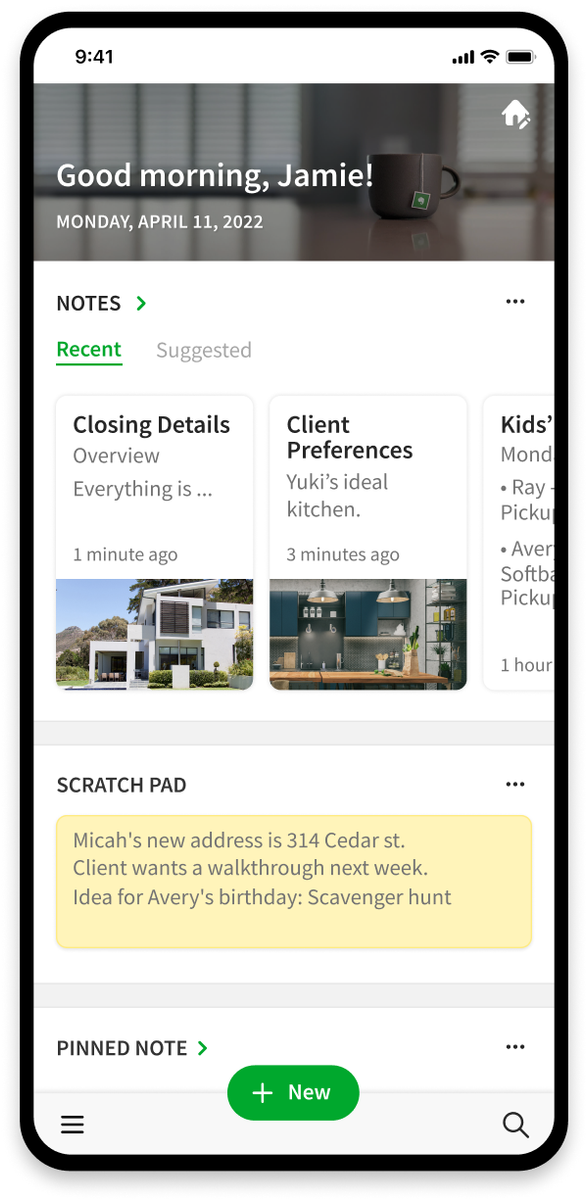Focus on what matters most to you | Evernote