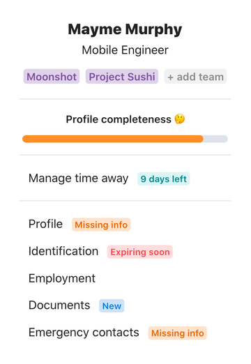 HRIS Employee Management Software | Humaans