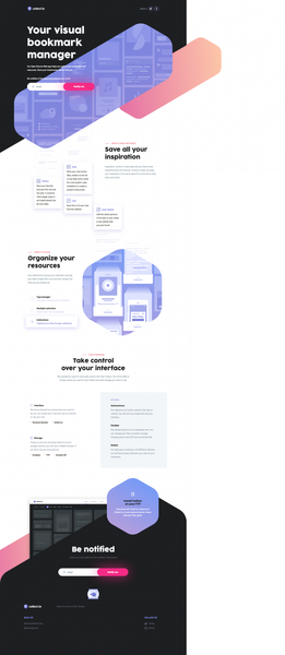 Collect.io – Your visual bookmark manager