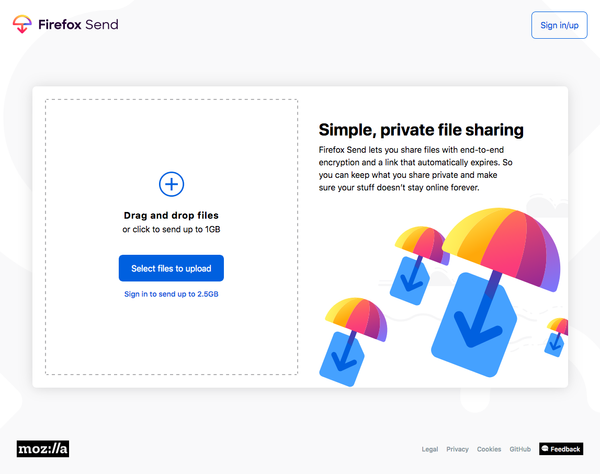 Firefox Send