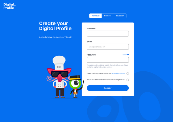 Create your Digital Profile