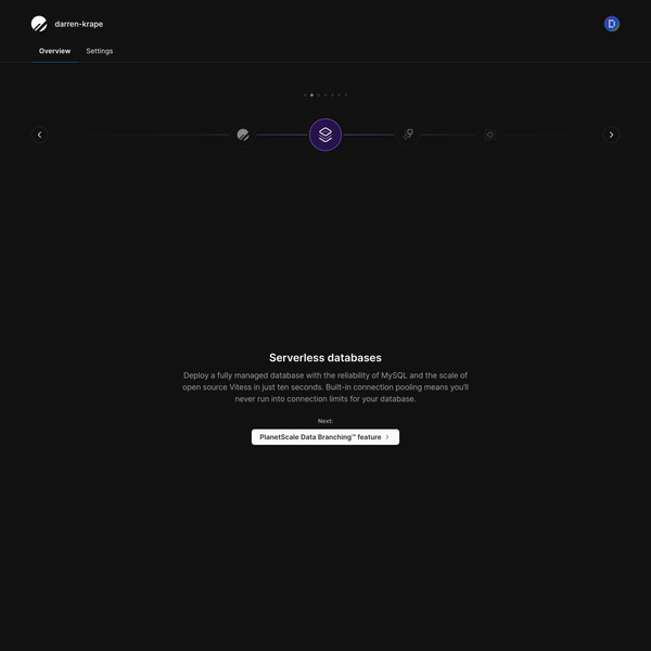 darren-krape overview - PlanetScale