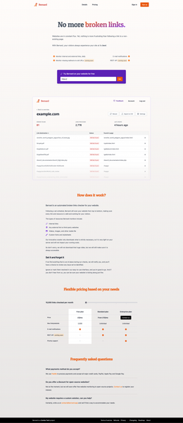 Bernard — No more broken links