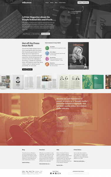www.offscreenmag.com - Offscreen Magazine — A magazine about the people behind bits and pixels. -…
