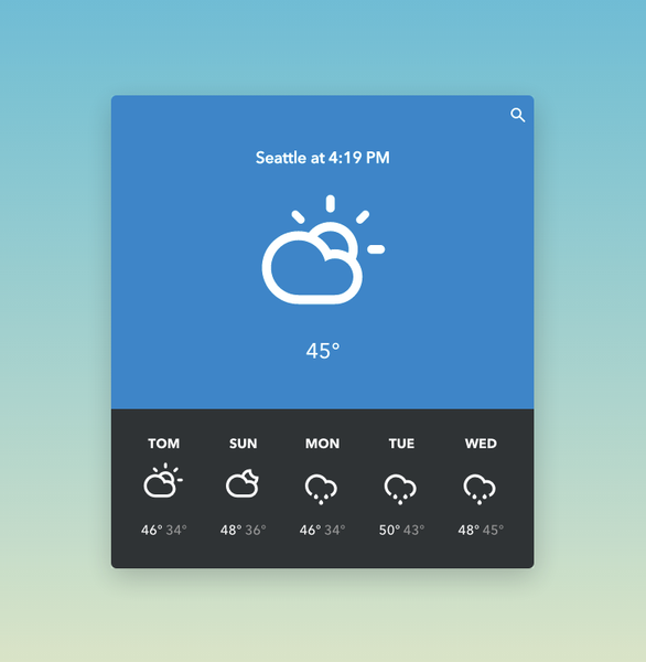 Weather app