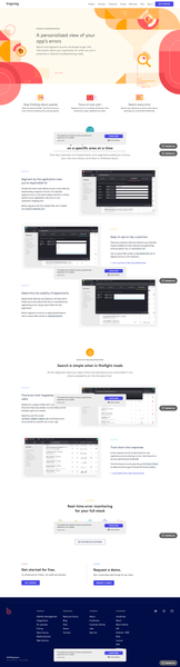 Search for Errors | Bugsnag