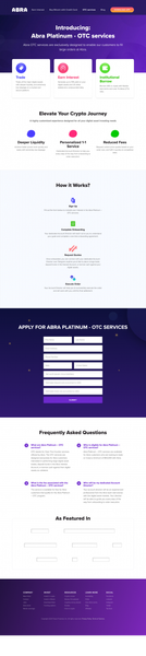 Introducing: Abra Platinum - OTC services - Abra