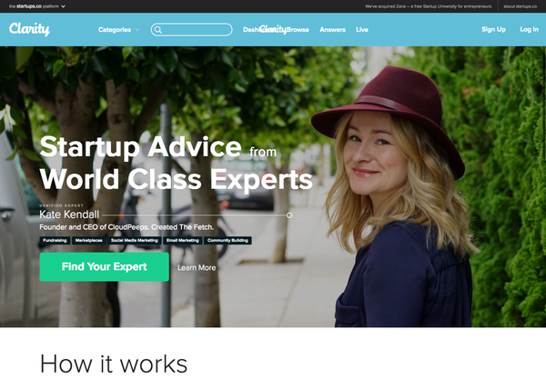 Clarity — On Demand Business Advice