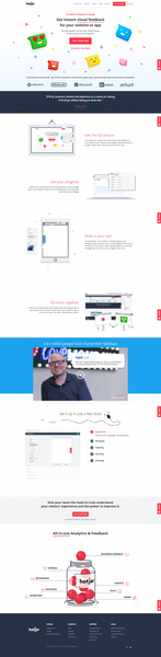 Incoming Feedback by Hotjar