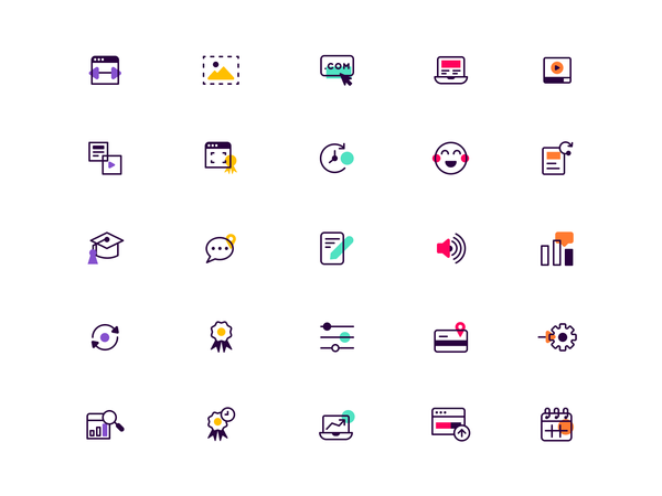 Icon set - Kyle Anthony Miller
