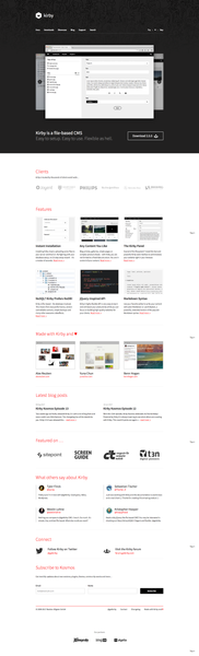 Kirby is a file-based cms | Kirby