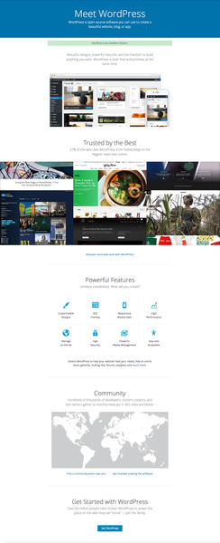 wordpress-homepage