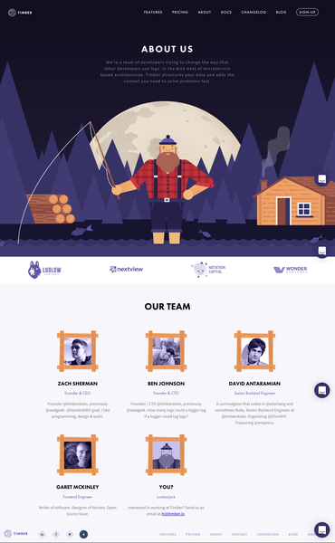 About | Timber - Log Better. Solve Problems Faster. 🌲